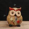 GHQYP Money Banks Ceramic Brown Cute Piggy Bank Creative and Funny Money Box Home Souvenirs Coin Counter Jar view 2