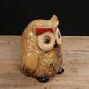 GHQYP Money Banks Ceramic Brown Cute Piggy Bank Creative and Funny Money Box Home Souvenirs Coin Counter Jar view 3