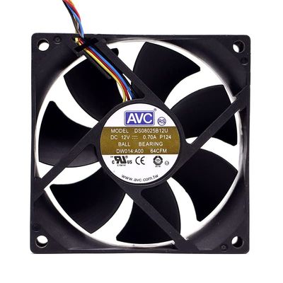 DS08025B12U Fan for 12V 0.70A 8CM Cooling Fan