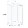 MECCANIXITY Acrylic Display Case Plastic Box Cube Storage Box Clear Assemble Showcase 12.2x10.2x16.1 Inch for Collectibles view 2