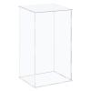 MECCANIXITY Acrylic Display Case Plastic Box Cube Storage Box Clear Assemble Showcase 10.2x8.3x14.1 Inch for Collectibles view 1