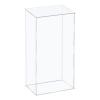 MECCANIXITY Acrylic Display Case Plastic Box Cube Storage Box Clear Assemble Showcase 4.3x4.3x16.1 Inch for Collectibles view 1