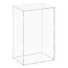 MECCANIXITY Acrylic Display Case Plastic Box Cube Storage Box Clear Assemble Showcase 14.1x10.2x16.1 Inch for Collectibles view 1