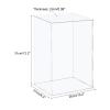MECCANIXITY Acrylic Display Case Plastic Box Cube Storage Box Clear Assemble Showcase 10.2x8.3x12.2 Inch for Collectibles view 2