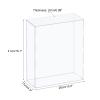 MECCANIXITY Acrylic Display Case Plastic Box Cube Storage Box Clear Assemble Showcase 10.2x4.3x16.1 Inch for Collectibles view 2