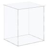 MECCANIXITY Acrylic Display Case Plastic Box Cube Storage Box Clear Assemble Showcase 12.2x12.2x16.1 Inch for Collectibles view 1
