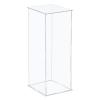 MECCANIXITY Acrylic Display Case Plastic Box Cube Storage Box Clear Assemble Showcase 6.3x6.3x14.1 Inch for Collectibles view 1