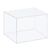 MECCANIXITY Acrylic Display Case Plastic Box Cube Storage Box Clear Assemble Showcase 14.1x14.1x10.2 Inch for Collectibles view 1