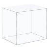 MECCANIXITY Acrylic Display Case Plastic Box Cube Storage Box Clear Assemble Showcase 16.1x12.2x14.1 Inch for Collectibles view 1