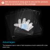 MECCANIXITY Acrylic Display Case Plastic Box Cube Storage Box Clear Assemble Showcase 12.2x6.3x12.2 Inch for Collectibles view 3