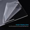 MECCANIXITY Acrylic Display Case Plastic Box Cube Storage Box Clear Assemble Showcase 12.2x6.3x12.2 Inch for Collectibles view 4