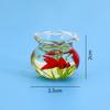 Dollhouse Fish , Miniature Landscape Fish Resin for 1:6 Dollhouse view 2