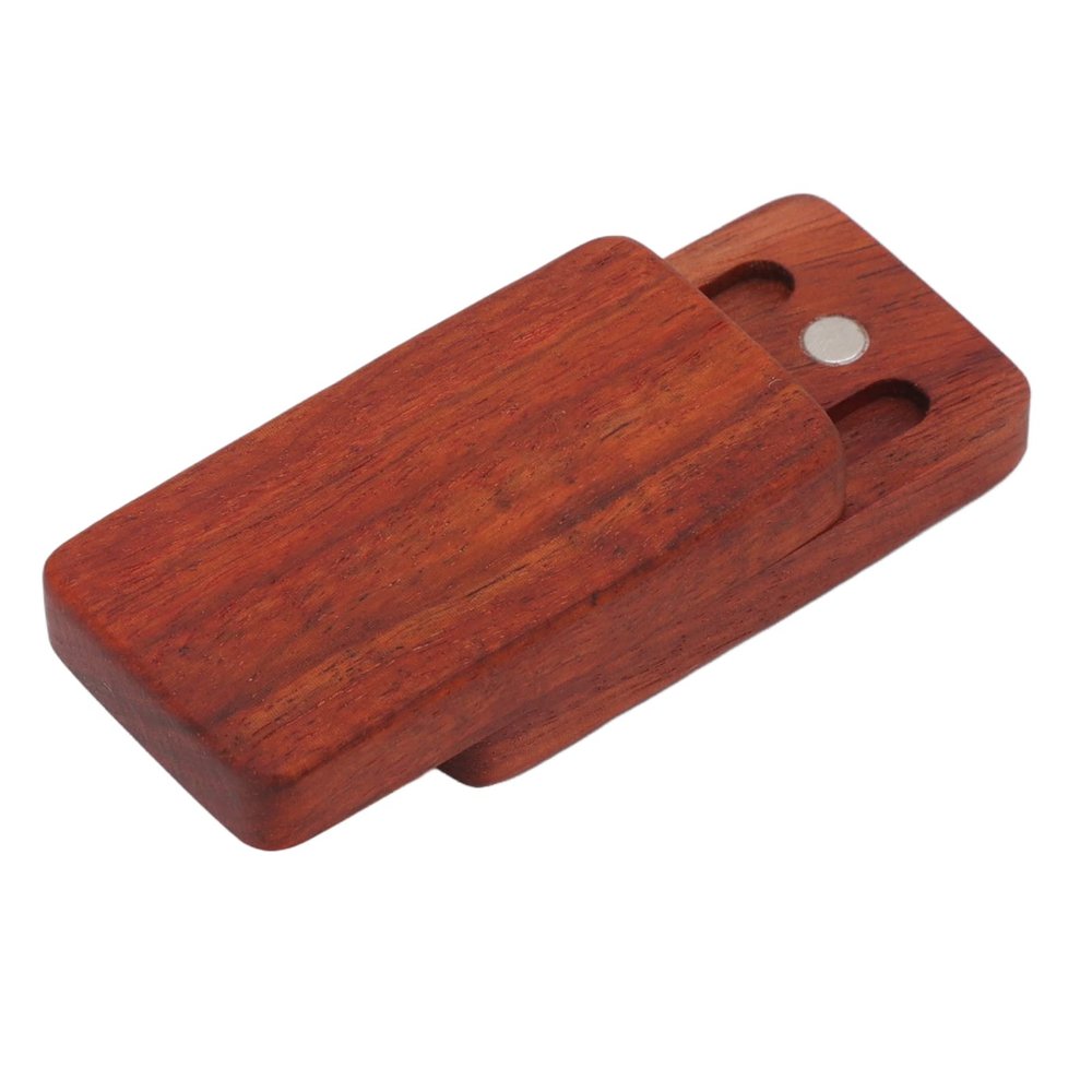 Fidget Toys for Adults, Stress Relief Toys, Fidget Slider Red Sandalwood Stress Relief Engraved Fingertip Fidget Slider Toy for Office (Limited Forward Backward Pushing)