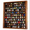 120 Minifigures Display Case Cabinet for Miniatures/Figurines/Mini Figures (Cherry) view 3