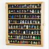 Large 110+ Minifigures Display Case Cabinet for Miniatures / Figurines / Mini Figures (Black) view 3