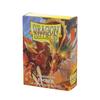 Dragon Shield - Matte Dual - Japanese Size Card Sleeves | 60 CT - Smooth & Tough Premium TCG Sleeves - Compatible with Yu-Gi-Oh, Naruto, Cardfight & Vanguard | Ember view 1