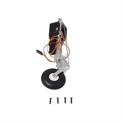 DKNTZO for FMS Avanti V3 70mm Part, for FMS 70mm Ducted Fan EDF Jet Avanti V3 New Front Landing Gear System Kneel-Type Shock Absorbing FMSEA115 for FMS Avanti V3 70mm RC Airplane Plane Parts