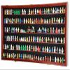 sfDisplay.com,LLC. 180 Minifigures Display Case Cabinet for Miniatures/Figurines/Mini Figures (Oak) view 2