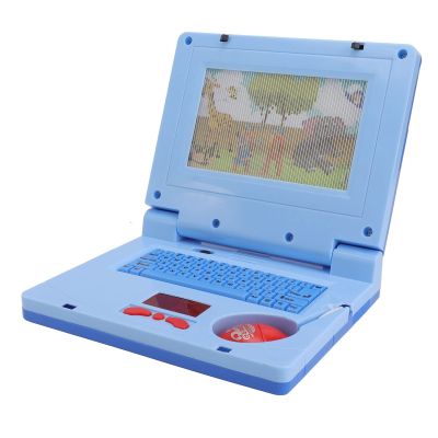 Bnineteenteam Kids Learning Education Toys, Kids Laptop Computer for Ages 3 - Blue Non Retractable
