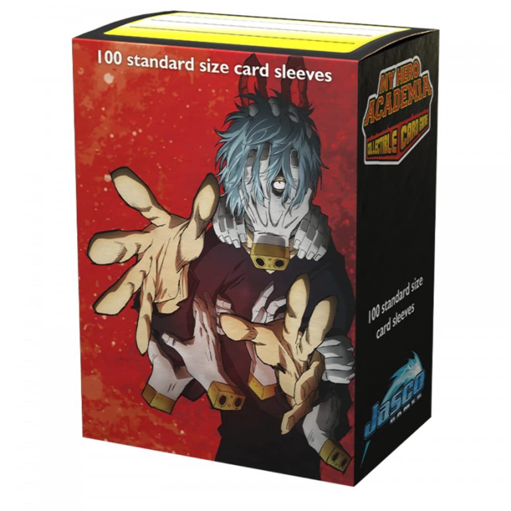 Arcane Tinmen Dragon Shield Sleeves  Matte Art: My Hero Academia: Shigaraki 100 CT - MTG Card Sleeves are Smooth & Tough - Compatible with Pokemon, MHA CCG & Magic The Gathering Cards (AT-16037)