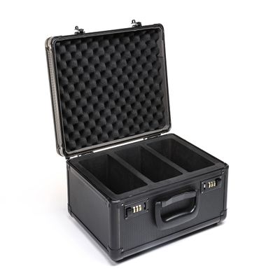 Sports Greats Slab Defense Large 3 Row Storage and Carrying Case for Graded Cards (PSA, BGS, SGC), Toploaders, and One-Touch Magnetic Cases