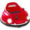 Best Choice Products 6V Electric Kids Ride On Bumpin Bumper Car, 1.5-6 Years Old, Parent Remote Control, 360 Degree Spin, Lights, Sounds - Red view 1