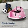 Best Choice Products 6V Electric Kids Ride On Bumpin Bumper Car, 1.5-6 Years Old, Parent Remote Control, 360 Degree Spin, Lights, Sounds - Red view 4
