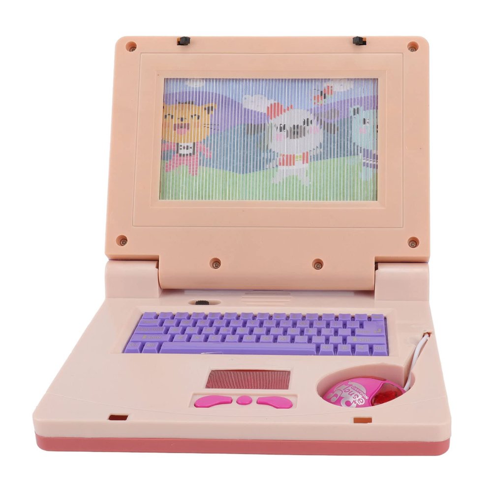 Bnineteenteam Kids Learning Education Laptop Computer for Ages 3 with Non-Retractable
