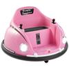 Best Choice Products 6V Electric Kids Ride On Bumpin Bumper Car, 1.5 - 6 Years Old, Parent Remote Control, 360 Degree Spin, Lights, Sounds - Pink view 1