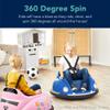 Best Choice Products 6V Electric Kids Ride On Bumpin Bumper Car, 1.5 - 6 Years Old, Parent Remote Control, 360 Degree Spin, Lights, Sounds - Pink view 3