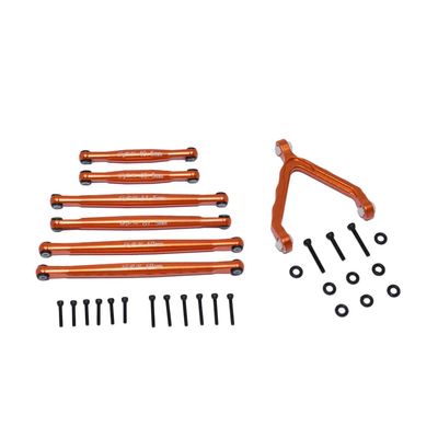 GPM for AXIAL-1/24 4WD SCX24 DEADBOLT-AXI90081 Aluminum Alloy keel Support Rod + Front Upper A-Shaped Support Frame