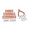 GPM for AXIAL-1/24 4WD SCX24 DEADBOLT-AXI90081 Aluminum Alloy keel Support Rod + Front Upper A-Shaped Support Frame view 1
