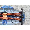 GPM for AXIAL-1/24 4WD SCX24 DEADBOLT-AXI90081 Aluminum Alloy keel Support Rod + Front Upper A-Shaped Support Frame view 4