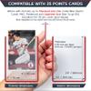 Quiver Time Premium 3x4 Top Loaders for Cards - Durable 35pt Toploaders Hard Plastic Card Sleeves Card Holder for Sports, Baseball, Football & TCG Cards (10 pcs, Multicolor) view 4