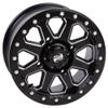 (4 Pack) 4/137 Tusk Uinta Beadlock Wheel 15x7 4.0 + 3.0 Milled/Black For Can-Am Maverick X3 X RC Turbo R 72 Inch 2018-2019 view 3
