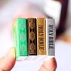 ibasenice Mini Book Models 1.57X1.25X0.35In Miniature Bible Books Dollhouse Decor Photography Props Small Detailed Flip Pages for Mini House Accessories view 2