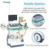 Deejoy Toy Doctor Kit for Kids, Pretend Medical Station Set for Boys & Girls, 26 Accessories Mobile Cart with Lights and Thermometer, Kids Doctor Kit for Toddlers 3-5 Years Old view 3