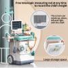 Deejoy Toy Doctor Kit for Kids, Pretend Medical Station Set for Boys & Girls, 26 Accessories Mobile Cart with Lights and Thermometer, Kids Doctor Kit for Toddlers 3-5 Years Old view 4