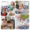 CHEFAN 12 Pack Felt Storyboard Pieces for Toddler, Flannel Board Stories for Preschool Activities, 5 Little Duck and 11 Other Stories view 4