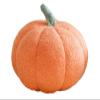 COSGOO 3D Pumpkin Throw Pillow, Fluffy Plush Pumpkin Stuffed Animal, Perfect for Home Decor, Halloween, Christmas or Birthday Party (Orange, 12 Inch) view 1