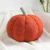 COSGOO 3D Pumpkin Throw Pillow Hugging, Fluffy Pumpkin Plush Pumpkin Stuffed Animal Toys, Pumpkin Pillow Sofa Cushion Pumpkin for Home Decor Halloween, Christmas or Birthday Party (Red, 12 Inch) view 2
