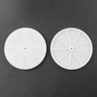 GatherTOOL 2Pcs/Set Big Gear 100/120 Teeth 0.5 Modulus Plastic Gear Big Gear Pinion Model Toy DIY Wheel Gear (Size : 120 Teeth)