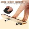 Yosoo Health Gear Finger Skateboards, Finger Board, Finger Skating Board, 1Pc Maple Wooden Alloy Fingerboard Finger Skateboards with Box Reduce Pressure People Gifts(Red) view 3