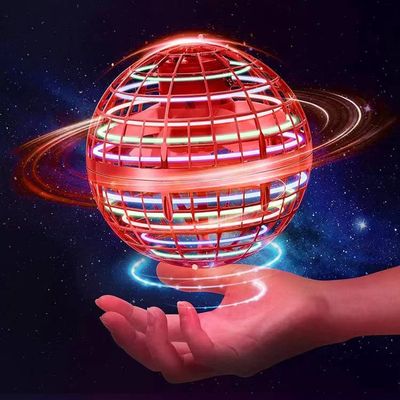 Flying Orb Galaxy Ball 2024 Hover Soaring Nebula, Hand Controlled Boomerang Galactic ifly Spinner, RGB Light Magic Space UFO Toy, Mini Drone for Kids Adults Outdoor Indoor