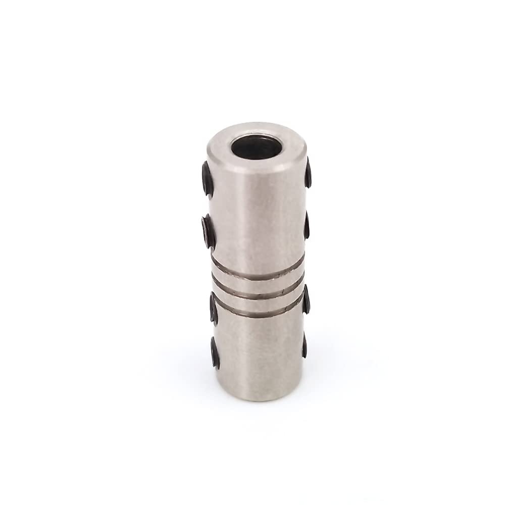 5mm to 4mm Coupling Stainless Steel RC Boat Coupler Connector for Sword E36 RC Speed Boat Mono Catamaran (5mm to 4mm)