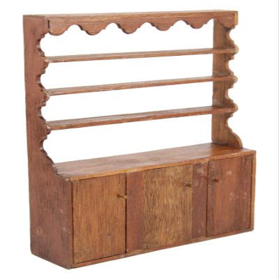 Melody Jane Dolls Houses Pioneer New England 18th Century Kitchen Dresser Dining Furniture