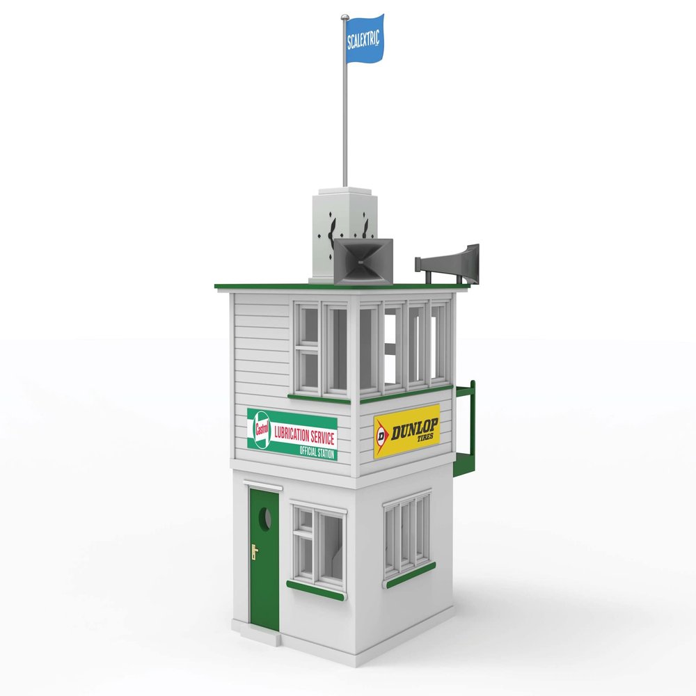 Scalextric C8189 Classic Control Tower, White, 20 x 24 x 19 cm