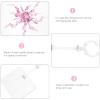 ULTECHNOVO 1set Figurine Doll Base Display Stand Assembly Bracket DIY Model Rack Toy Support Holder Figure Clear Plastic Action Transparent view 3