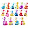 Roaqua 100 Packs Bulk Guitar Fidget Bubble Mini Pop Fidget KeychainBirthday Party Favors Supplies and Student Prizes Gifts view 1