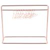 TOYANDONA Baby Clothes Kids Hangers Doll Garment Rack with Hangers Set Include Miniature Clothes Rack 10pcs Mini Metal Doll s for Dress Outfit Gown Rose Gold Baby s Kids view 1